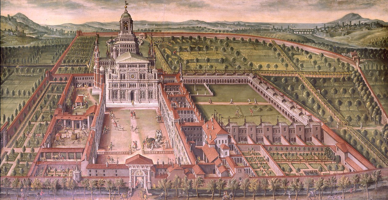 Certosa di Pavia by Lombard School: Premium art reproduction